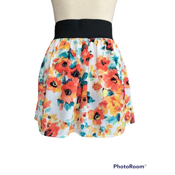 Joe B Floral Skirt Womens XS - Picture 2 of 3